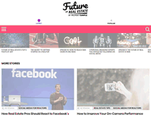Tablet Screenshot of futureofrealestate.com